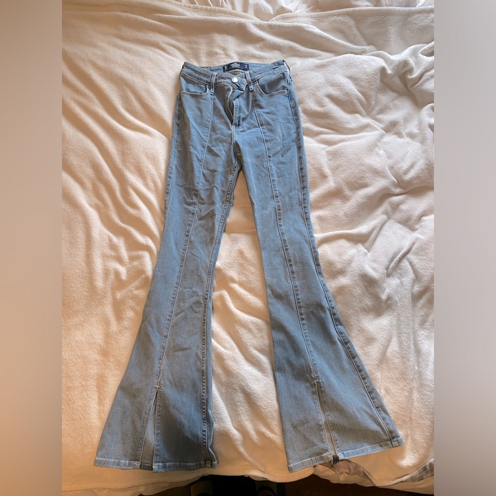 Hollister flare bottom jeans